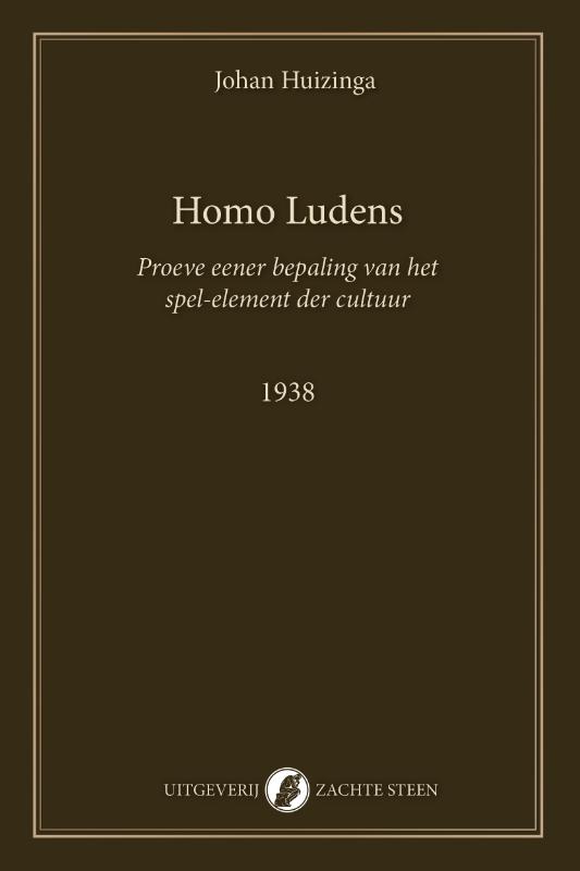 Omslag van Homo Ludens