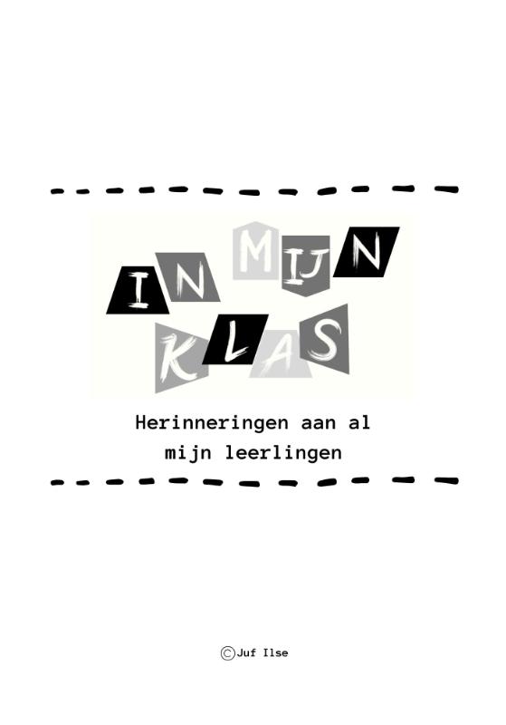 Omslag van In mijn klas invulboek