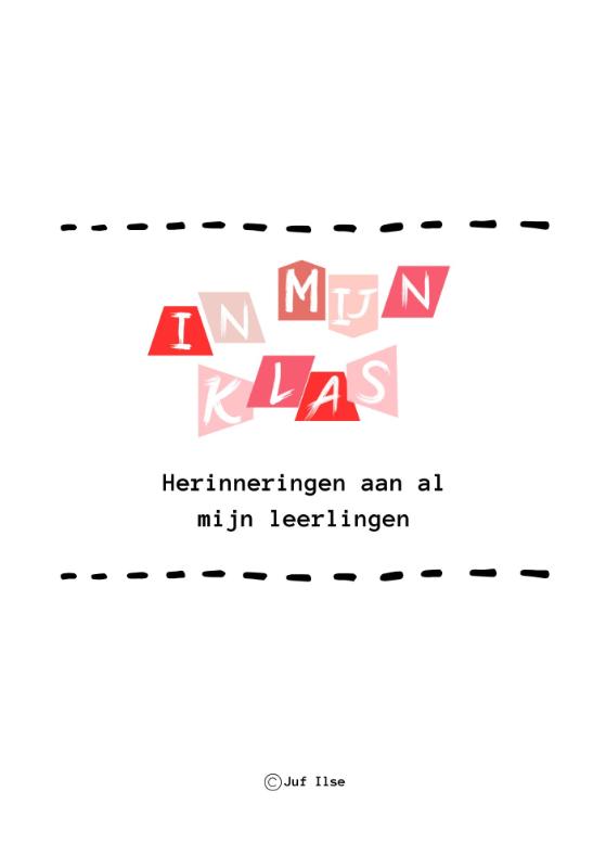Omslag van In mijn klas invulboek