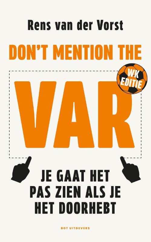 Omslag van Don't mention the VAR