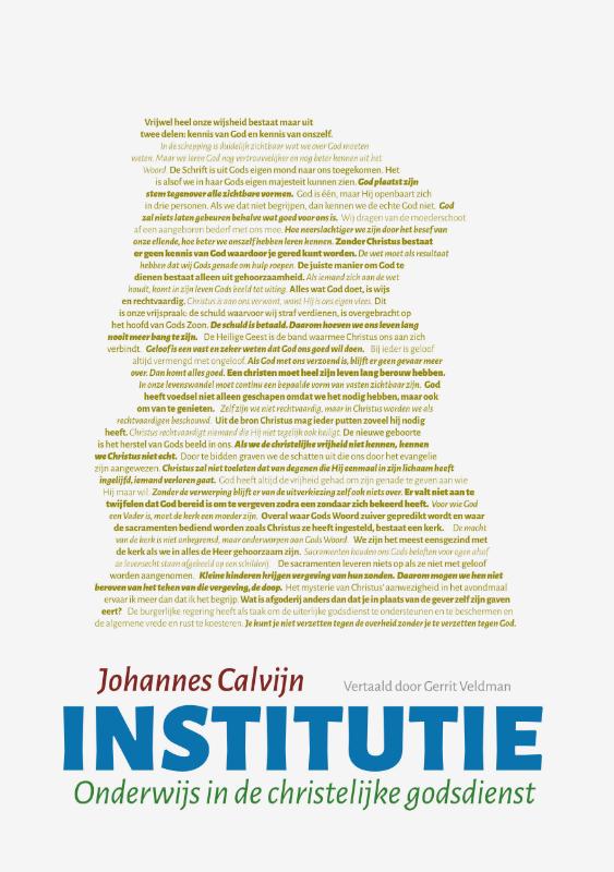 Omslag van Institutie
