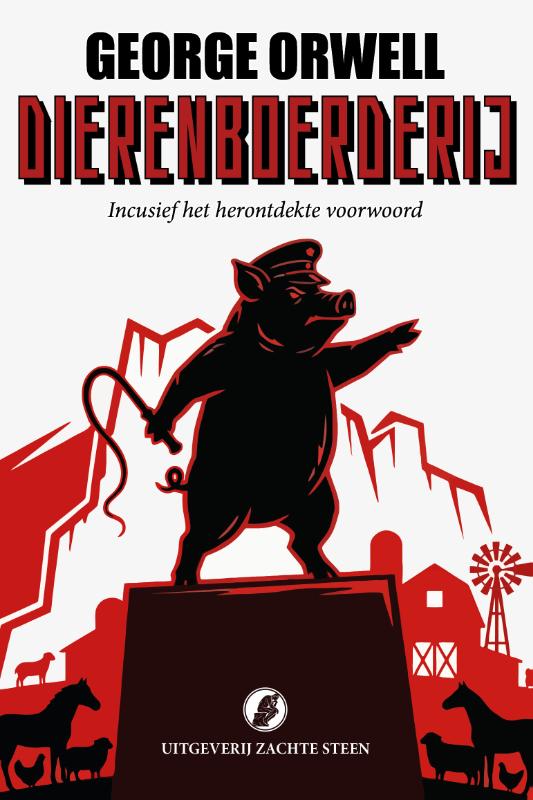 Omslag van Dierenboerderij - Animal Farm