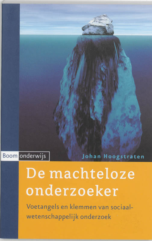 Omslag van De machteloze onderzoeker