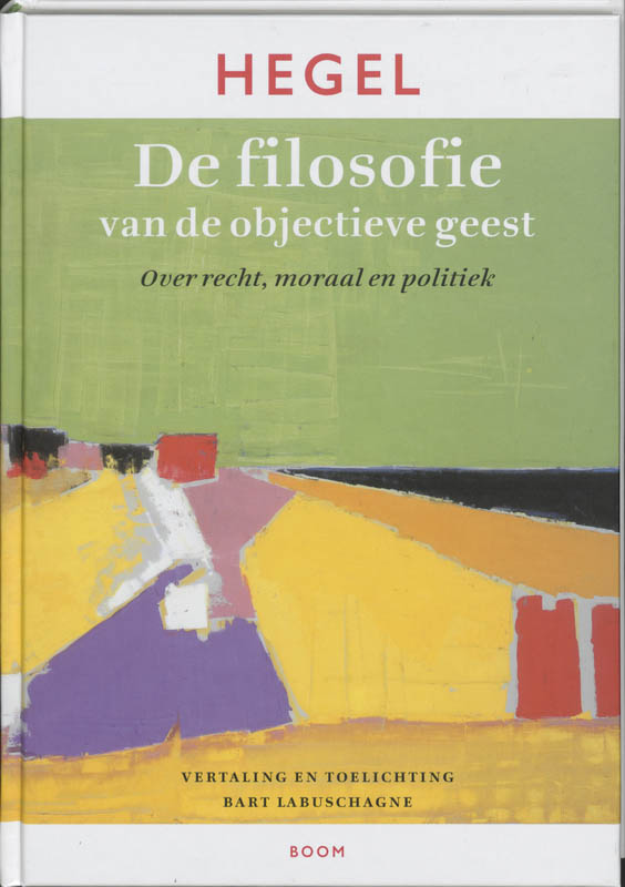 Omslag van De filosofie van de objectieve geest