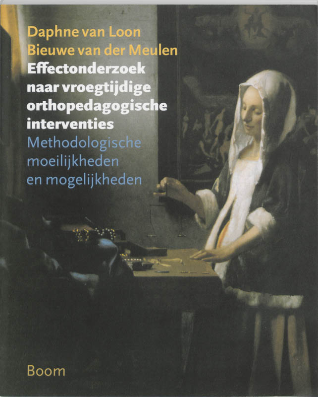 Omslag van Effectonderzoek naar vroegtijdige orthopedagogische interventies