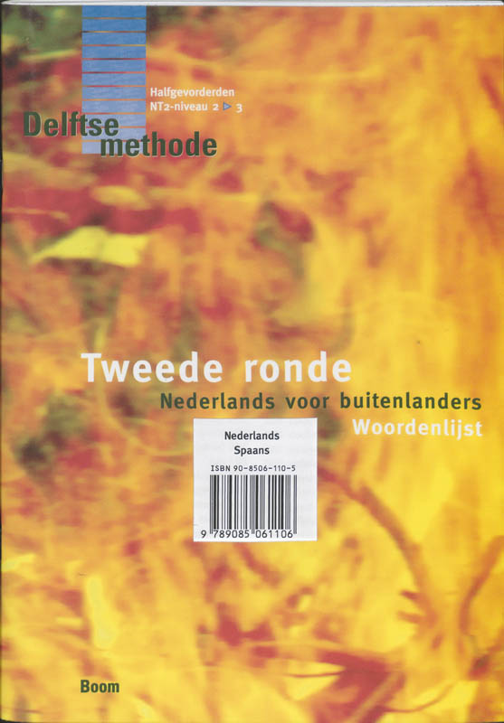 Omslag van Woordenlijst Spaans - nederlands
