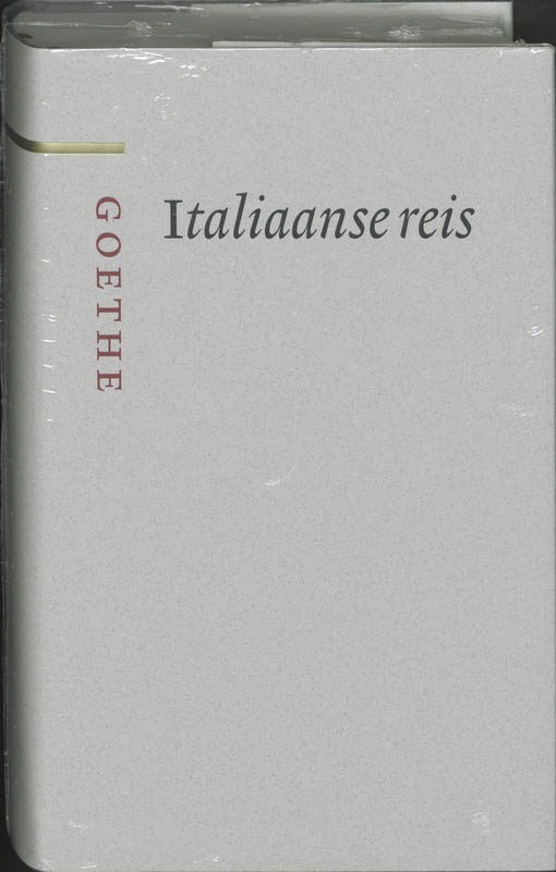 Omslag van Italiaanse reis