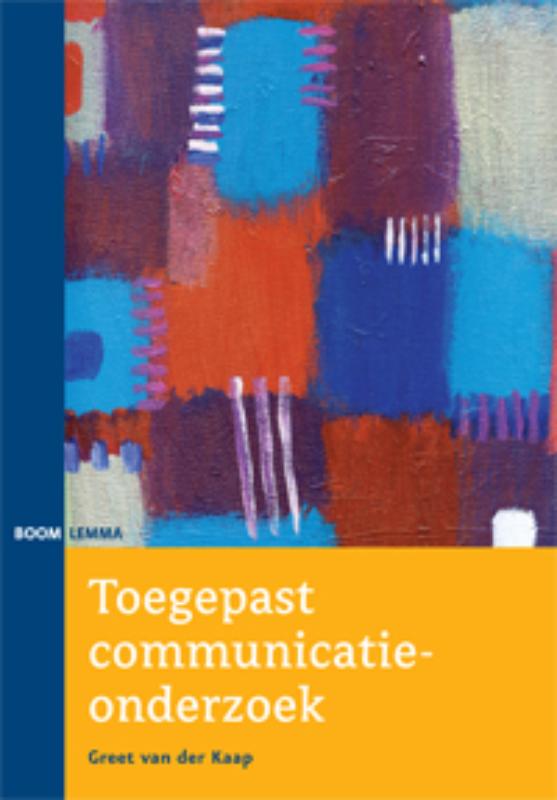 Omslag van Toegepast communicatieonderzoek