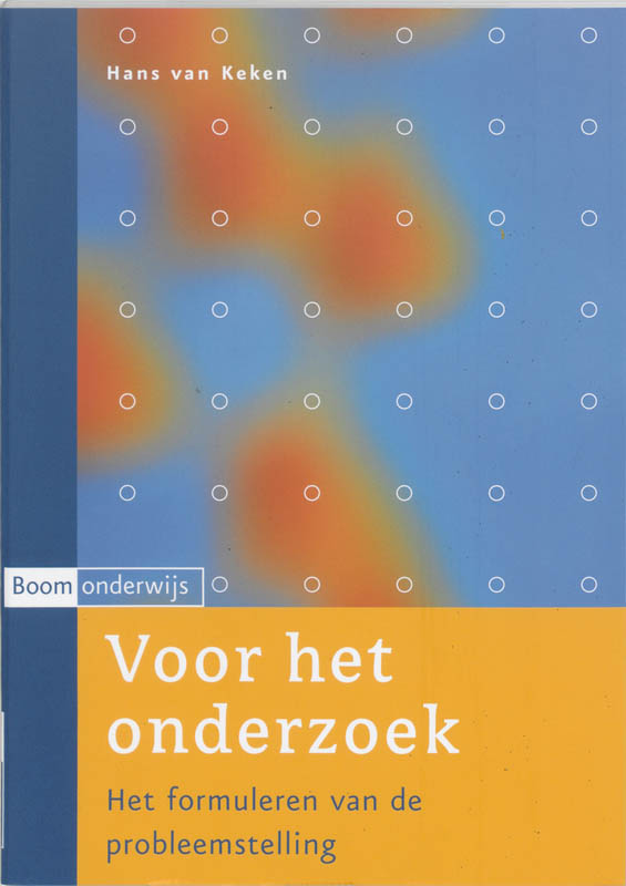 Omslag van Voor het onderzoek