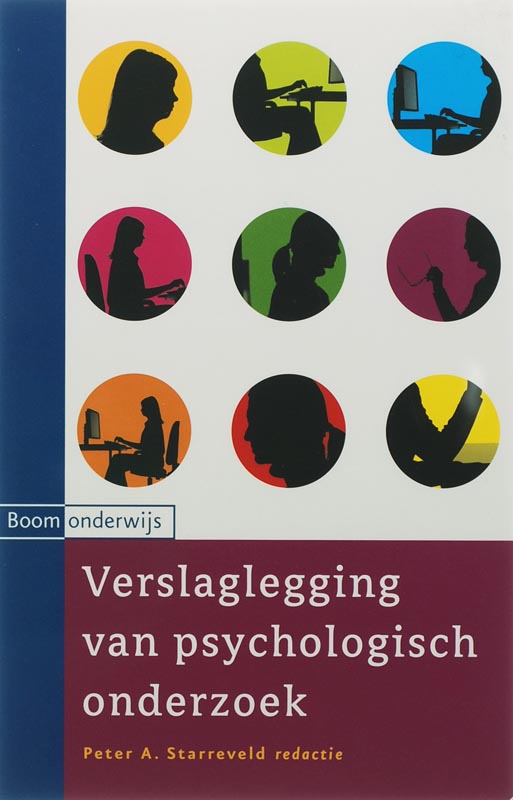 Omslag van Verslaglegging van psychologisch onderzoek