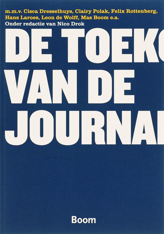 Omslag van De toekomst van de journalistiek
