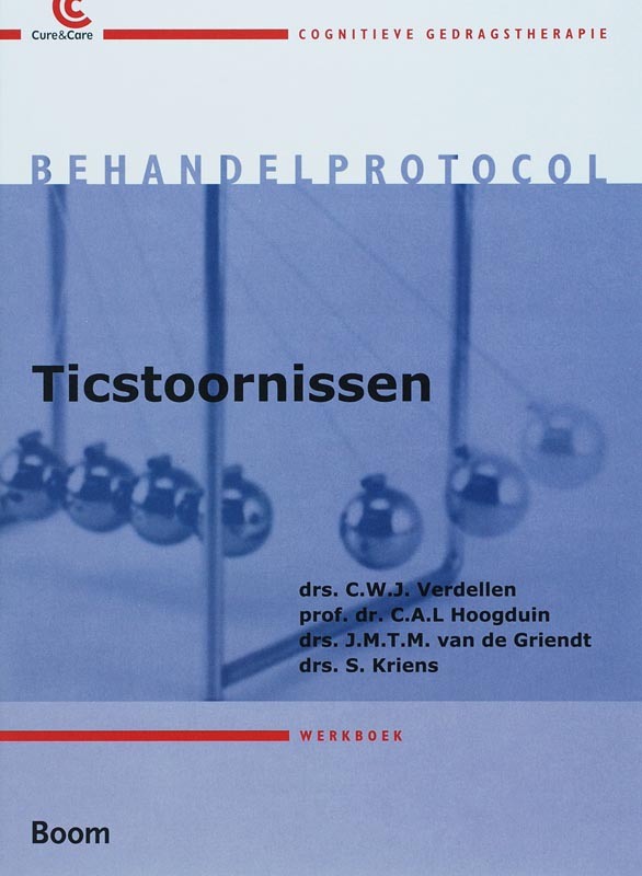 Omslag van Behandelprotocol ticstoornissen Werkboek set 3 ex
