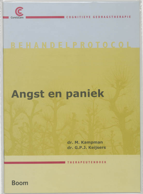 Omslag van Behandelprotocol angst en paniek