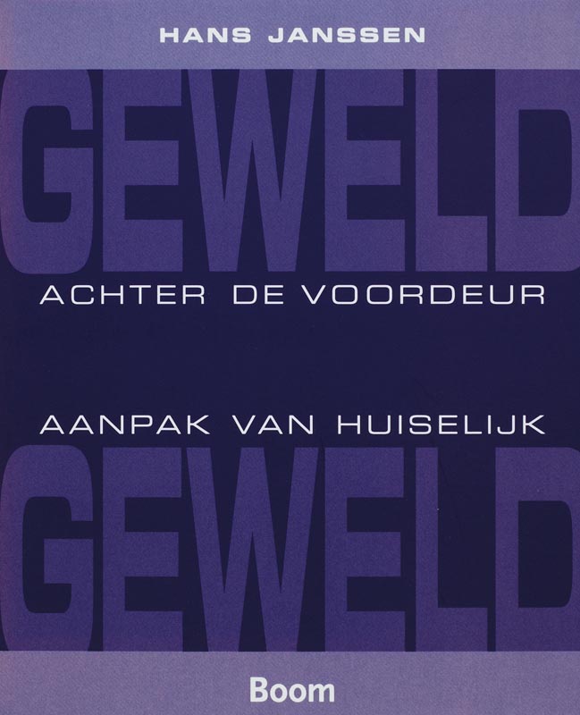 Omslag van Geweld achter de voordeur