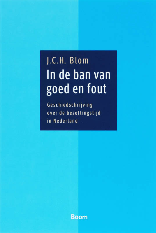 Omslag van In de ban van goed en fout