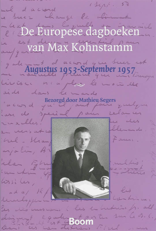 Omslag van De Europese dagboeken van Max Kohnstam