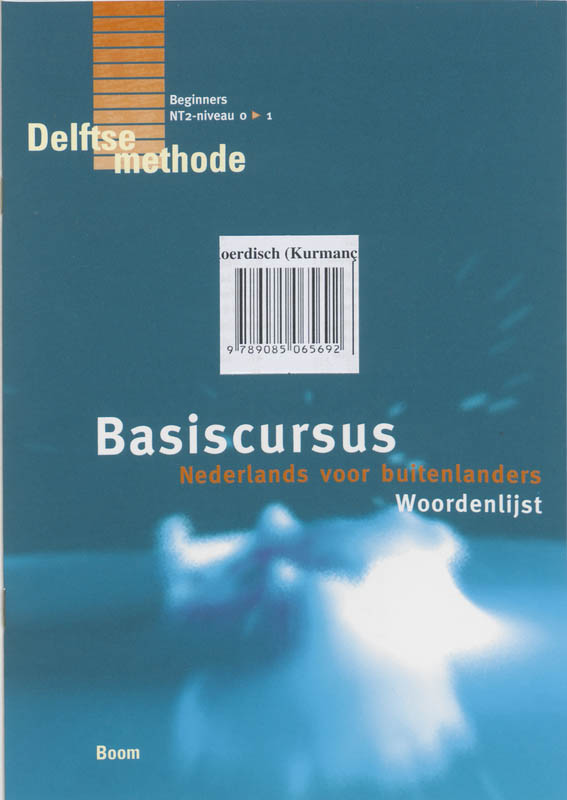 Omslag van Basiscursus 1 Woordenlijst Koerdisch