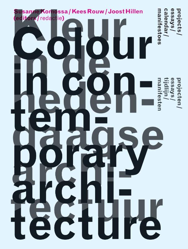 Omslag van Colour in contemporary architecture = Kleur in de hedendaagse architectuur