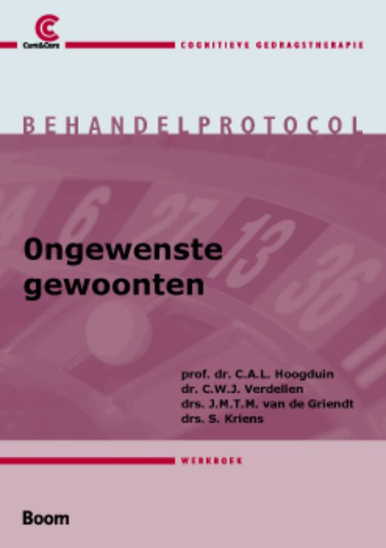 Omslag van Behandelprotocol ongewenste gewoonten