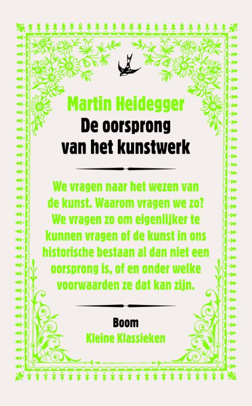 Omslag van De oorsprong van het kunstwerk