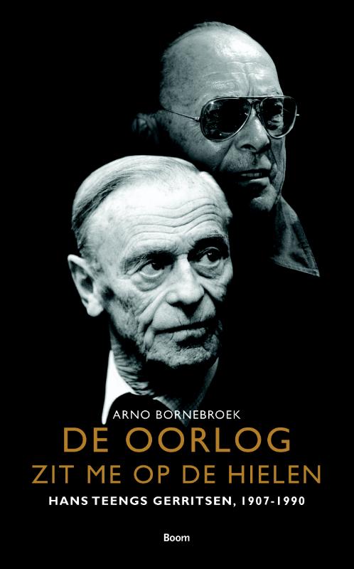 Omslag van De oorlog zit me op de hielen
