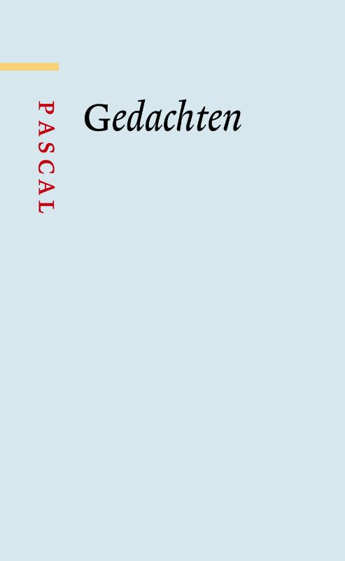 Omslag van Gedachten