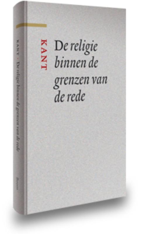 Omslag van De religie binnen de grenzen van de rede
