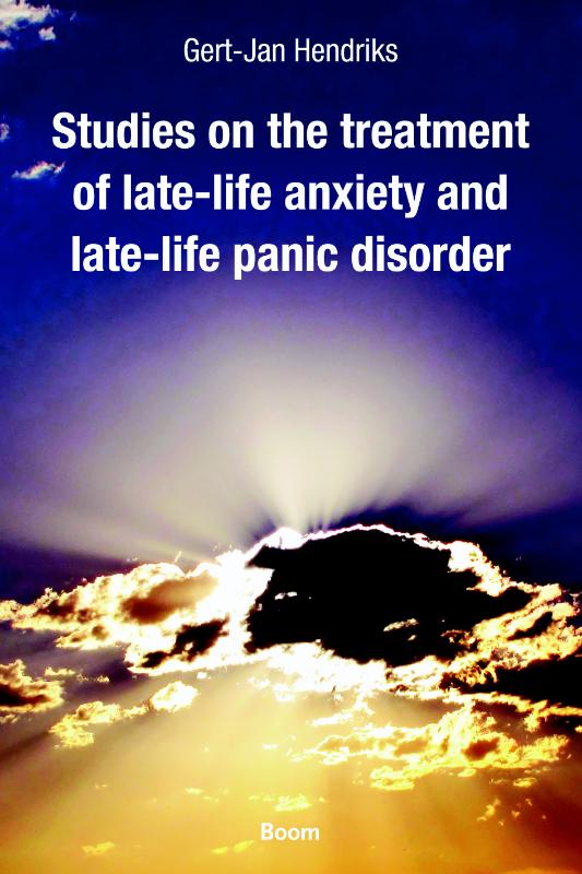 Omslag van Studies on the treatment of late-life anxiety and late-life panic disorder