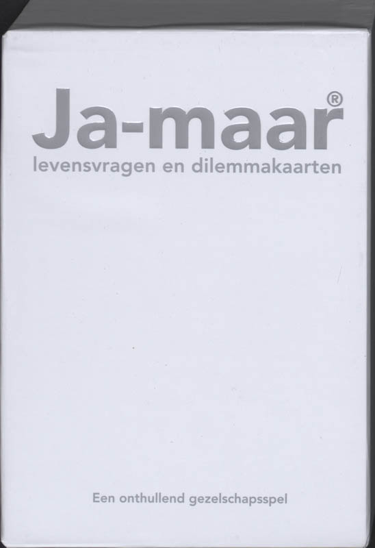 Omslag van Ja-Maar set