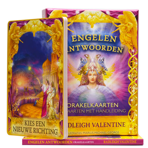 Omslag van Engelen antwoorden orakelkaarten