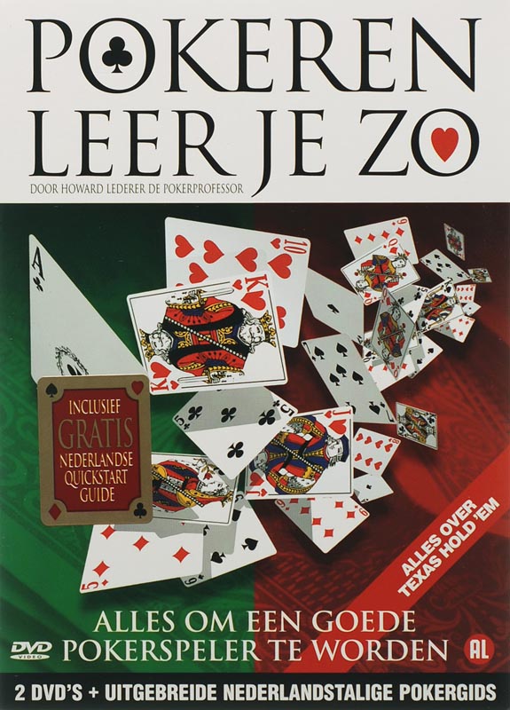 Omslag van Pokeren Leer Je Zo set 2 DVD's