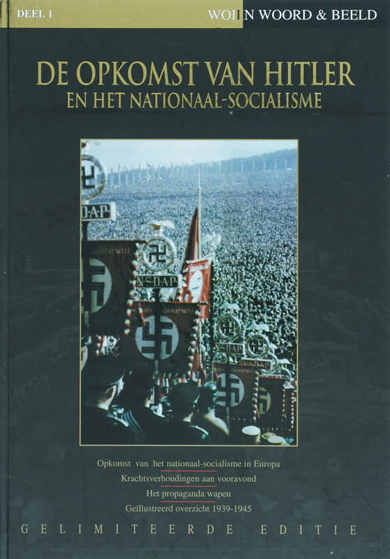Omslag van De opkomst van Hitler en het nationaal socialisme