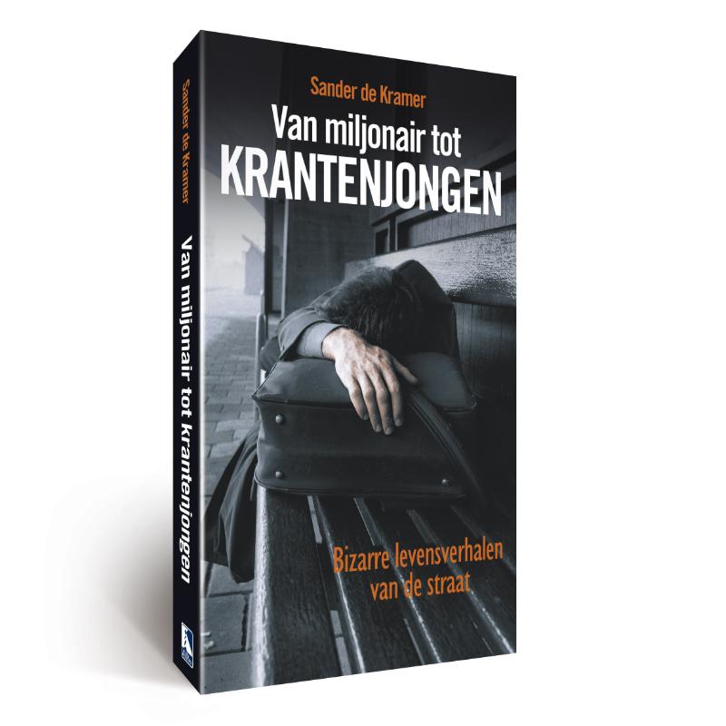 Omslag van Van Miljonair tot krantenjongen paperback