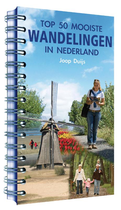 Omslag van Top 50 Mooiste Wandelingen in Nederland