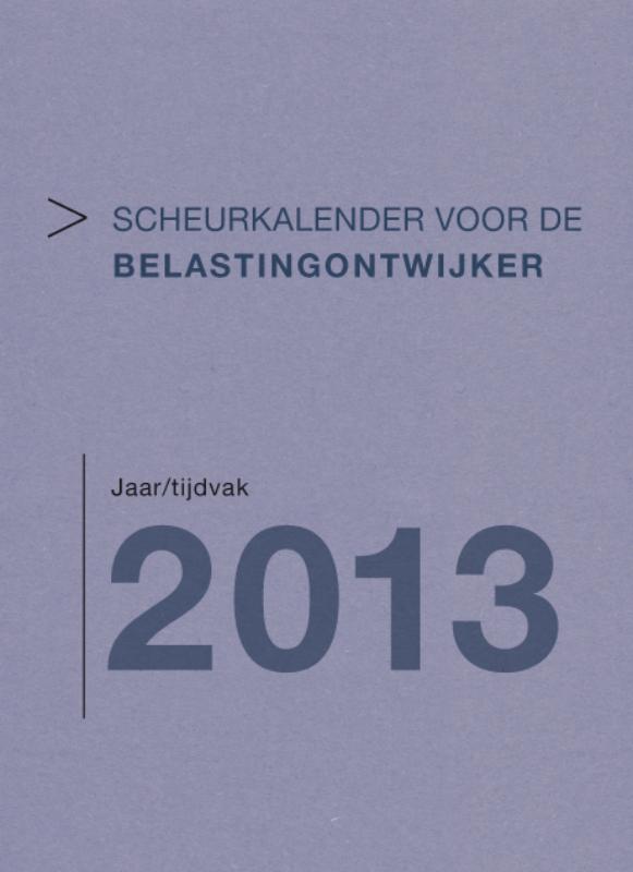 Omslag van 2013
