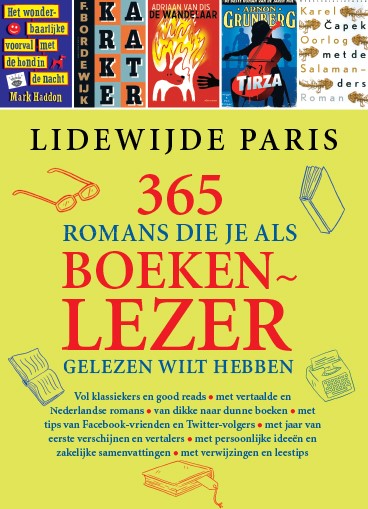 Omslag van 365 romans die je als boekenlezer gelezen wilt hebben