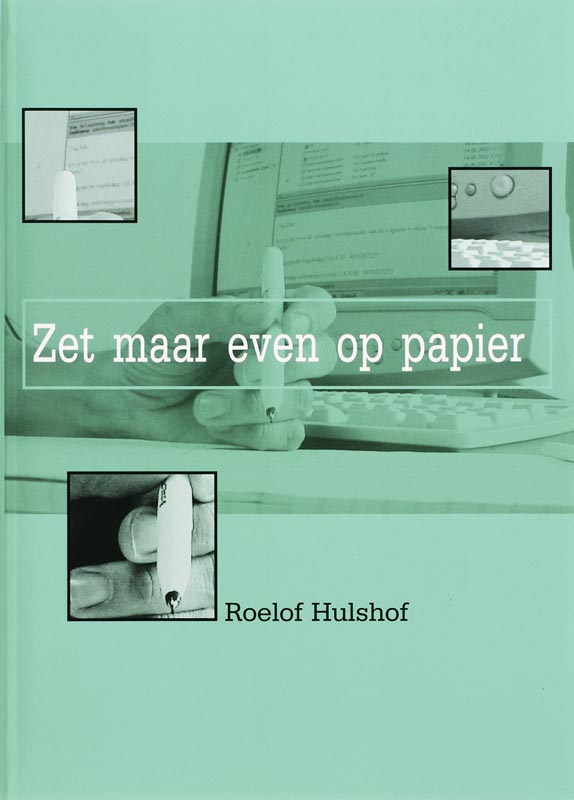 Omslag van Zet maar even op papier