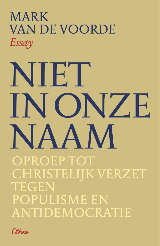 Omslag van Niet in onze naam