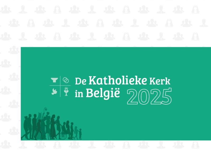 Omslag van Jaarrapport van de Katholieke Kerk in België 2025