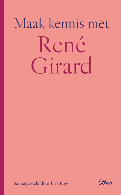 Omslag van Maak kennis met René Girard
