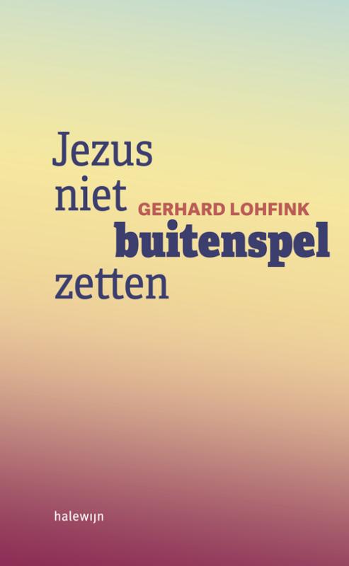 Omslag van Jezus niet buitenspel zetten