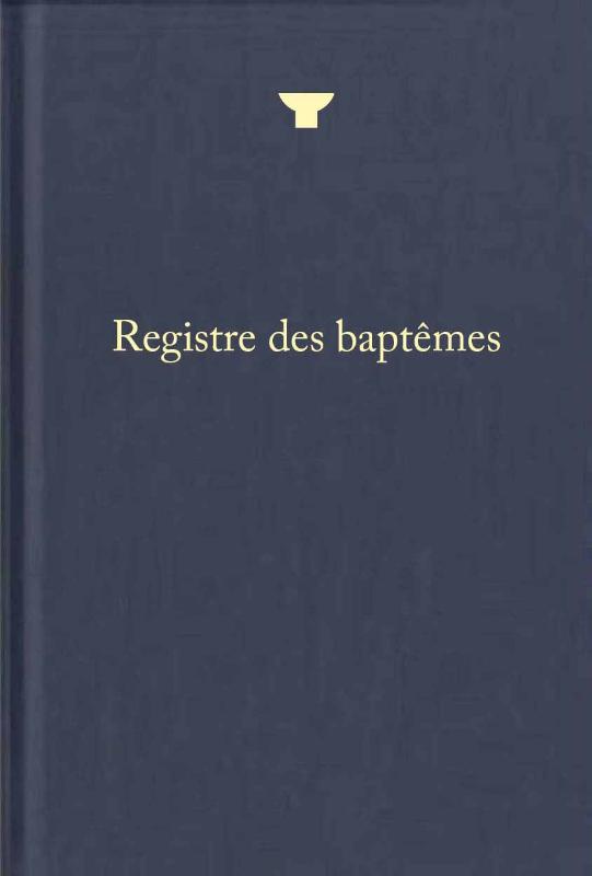 Omslag van Registre des baptemes