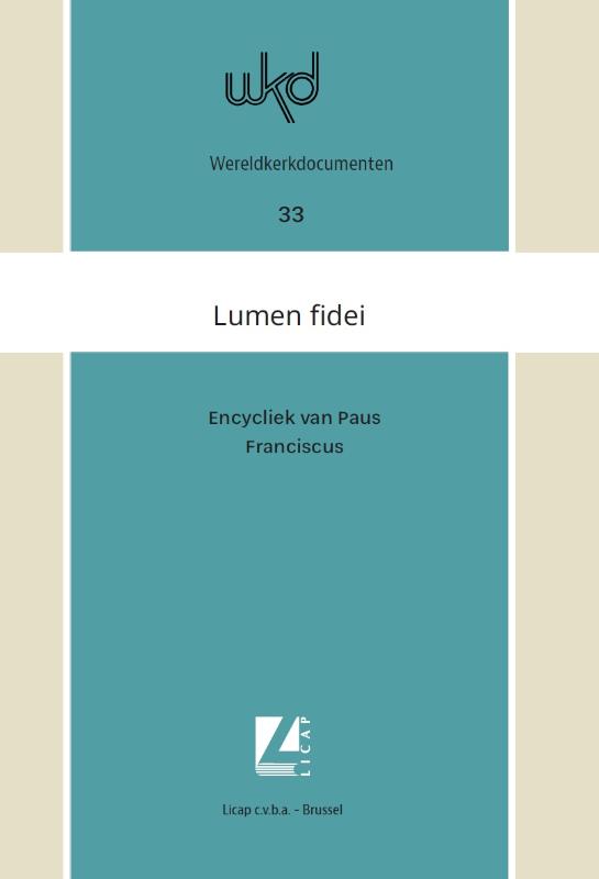 Omslag van Lumen fidei. Licht van het geloof