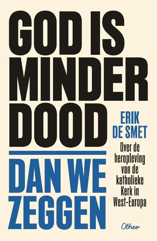 Omslag van God is minder dood dan we zeggen