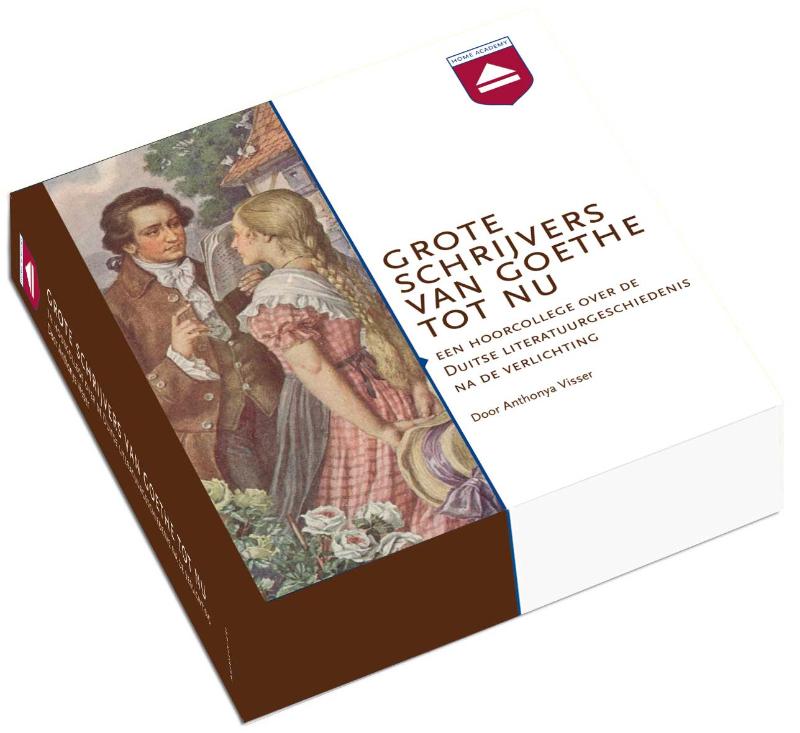 Omslag van Grote schrijvers van Goethe tot nu