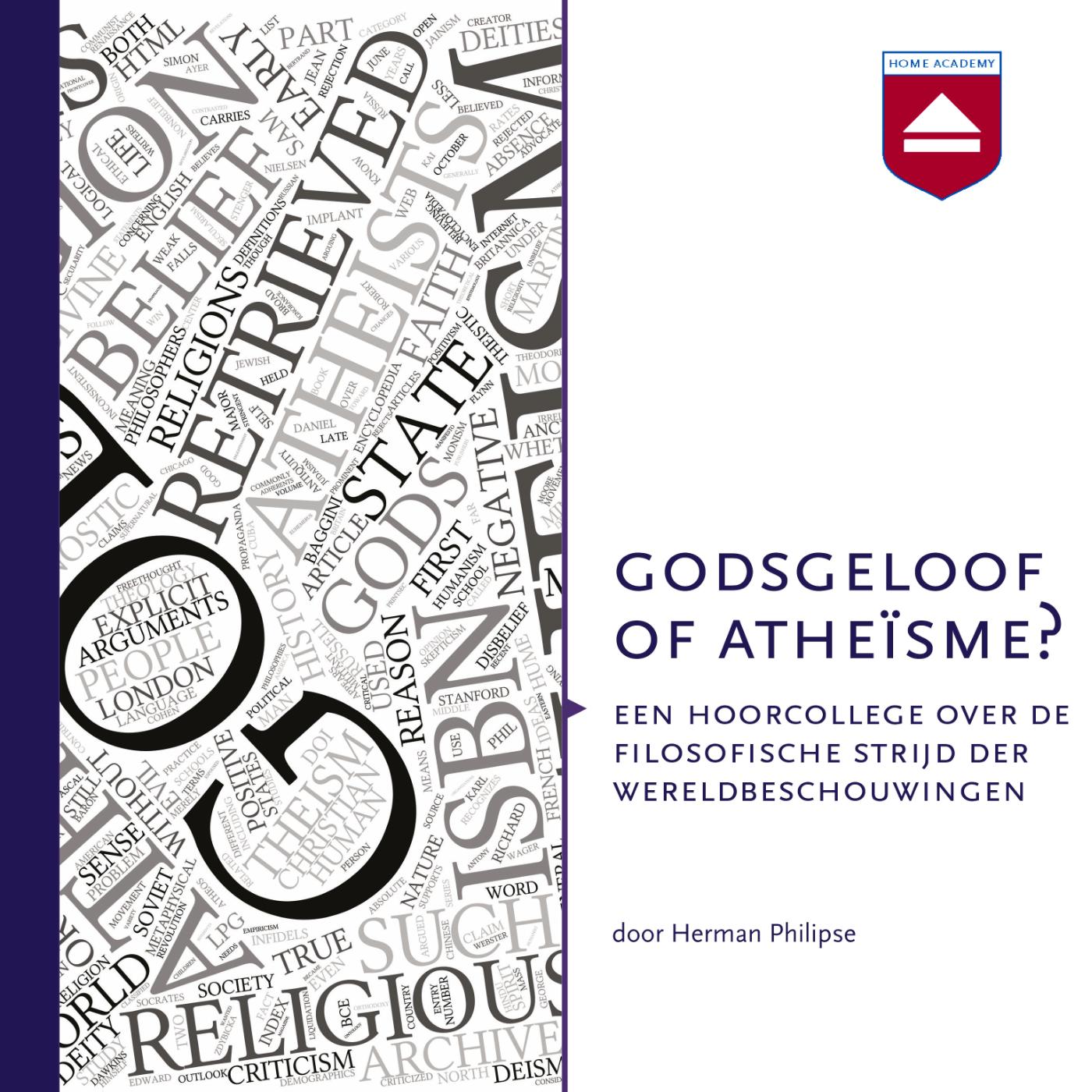 Omslag van Godsgeloof of atheïsme?