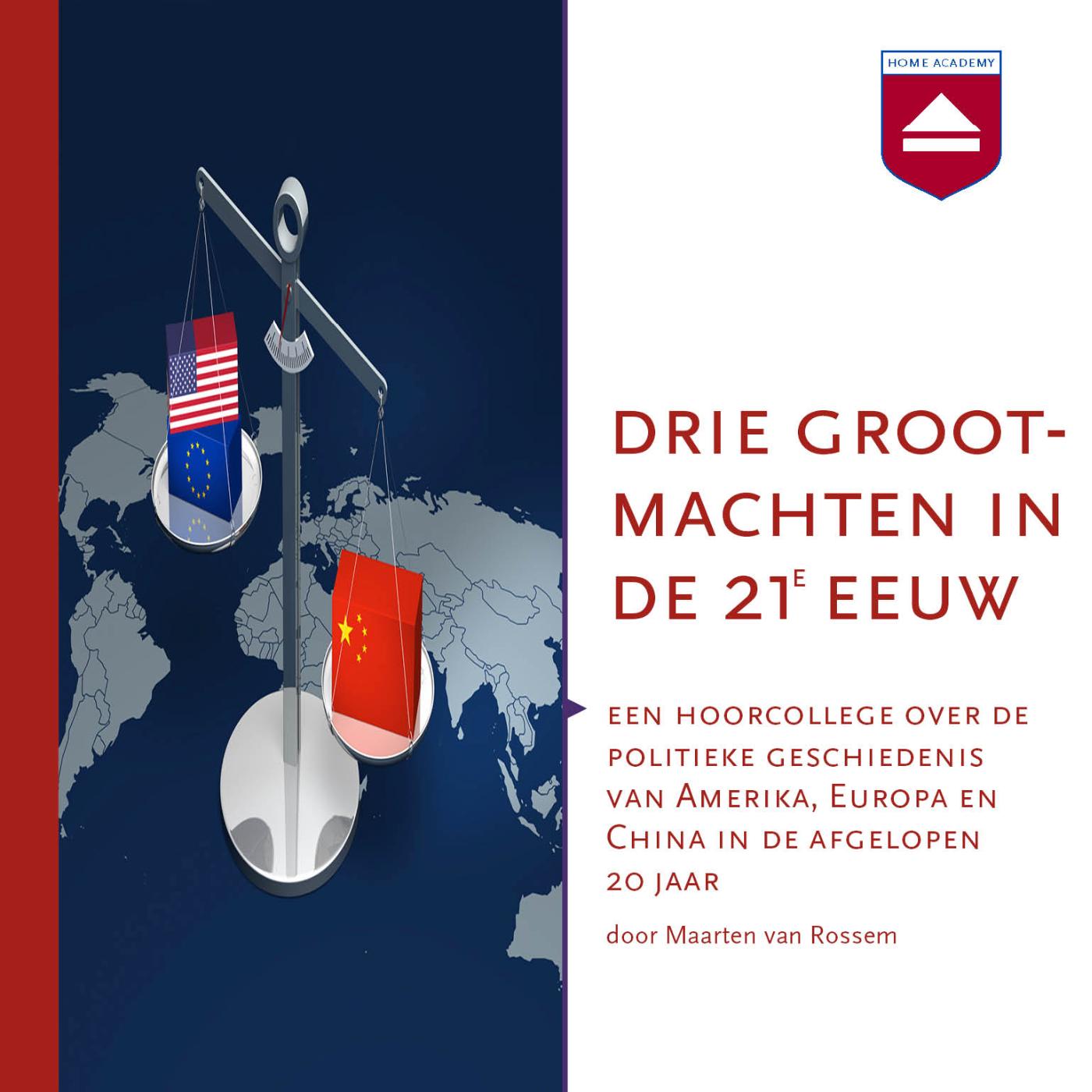Omslag van Drie grootmachten in de 21e eeuw