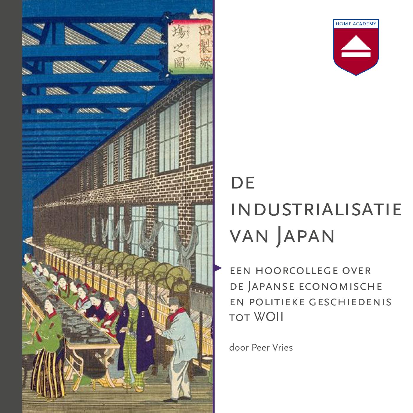 Omslag van De industrialisatie van Japan