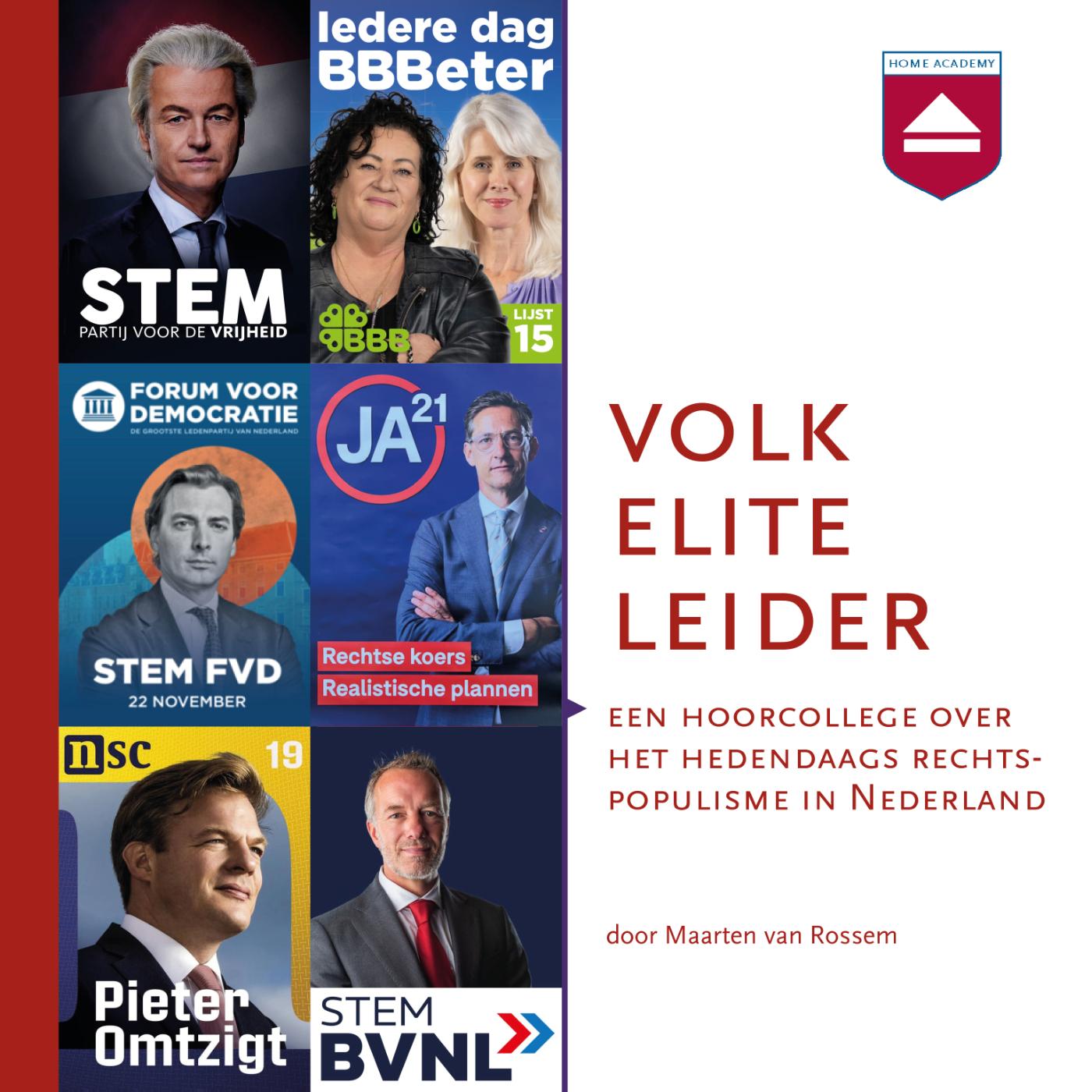 Omslag van Volk Elite Leider