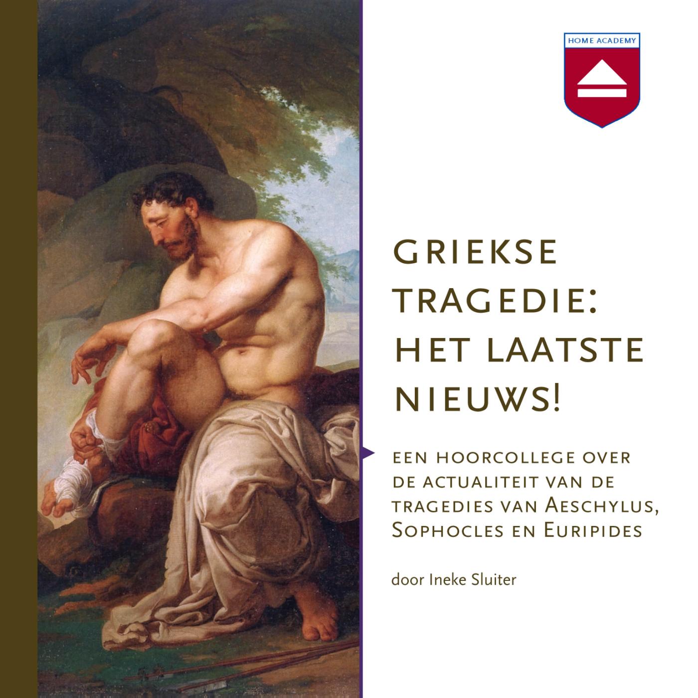 Omslag van Griekse tragedie: het laatste nieuws!